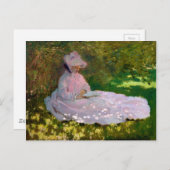 Spreektijd van Claude Monet (1872) Briefkaart (Voorkant / Achterkant)