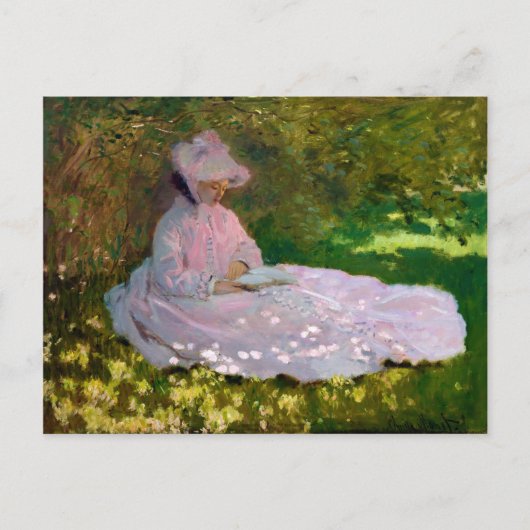 Spreektijd van Claude Monet (1872) Briefkaart (Voorkant)