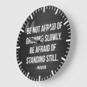 Spreekwoord - Motivatie woorden - nog steeds groei Grote Klok (Hoek)