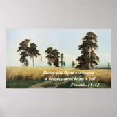 spreekwoorden 16:18 poster (Voorkant)