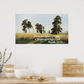 spreekwoorden 16:18 poster (Keuken)