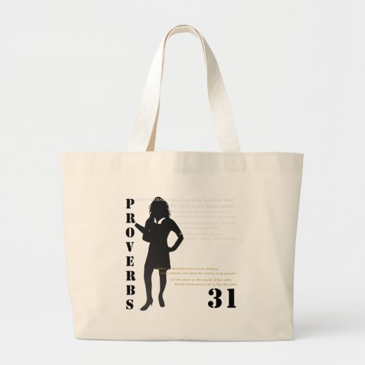 spreekwoorden 31 grote tote bag (Voorkant)