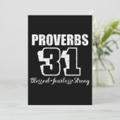 spreekwoorden 31 t-shirts op verjaardagsdag kaart (Staand voorkant)