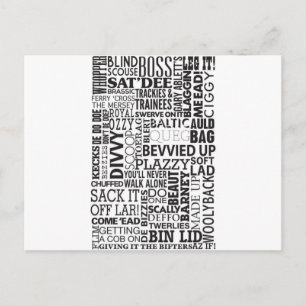 Spreekwoorden en zinnen briefkaart