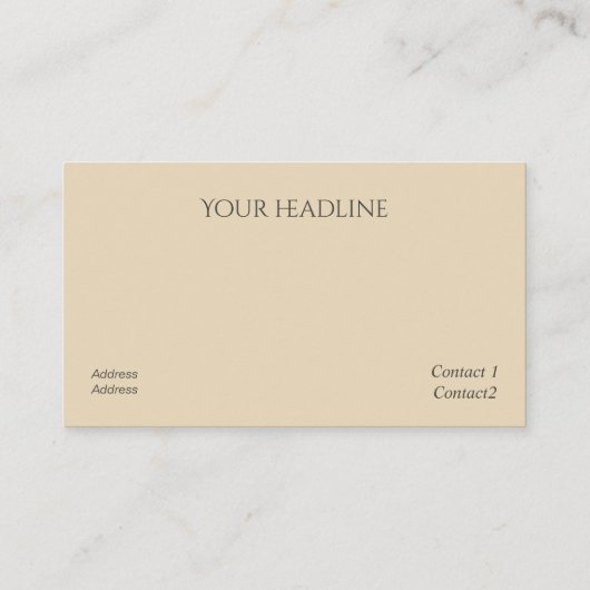 spreeuwen en mynah vogels Kraft Visitekaartje (Achterkant)