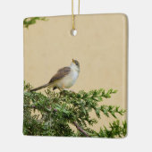 Spreeuwen Postkaart Keramisch Ornament (Links)