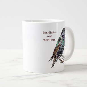 Spreeuwen zijn lievelingen grote koffiekop