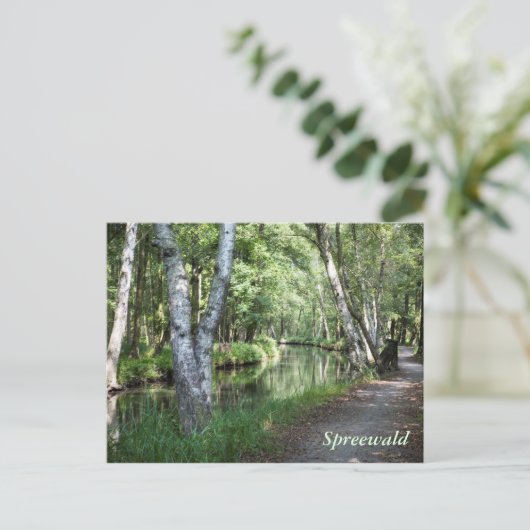 Spreewald Canal Briefkaart (Staand voorkant)