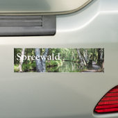 Spreewald Canal Bumpersticker (Op auto)