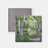 Spreewaldkanaal Magneet (Voorkant / Achterkant)
