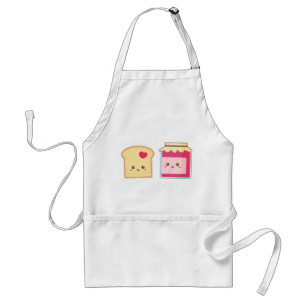 Spreid de Liefde Muts Schone Toast en Jam Schort