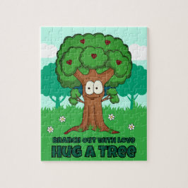 Spreid de Liefde Uit Knuffel een Boom Legpuzzel