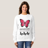 Spreid je vleugels - Butterfly geïnspireerd ontwer Trui (Voorkant volledig)