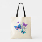 Spreid je vleugels en vlieg vlinder tote bag (Achterkant)