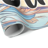 "Spreid je vleugels - inpakpapier ontwerp" (Rol Hoek)