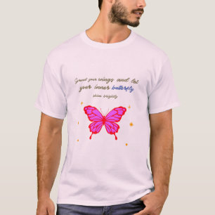Spreid je vleugels uit t-shirt
