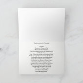 Spreid uw Vleugels uit en vlieg Vlinder (Gedicht Kaart (Binnen)