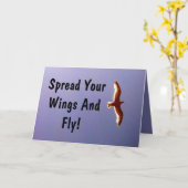 Spreid Uw Wenskaart van Vleugels uit Kaart (Gele Bloem)