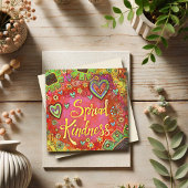 Spreid vriendelijkheid  aanmoedigende inspirativit