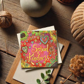 Spreid vriendelijkheid  aanmoedigende inspirativit