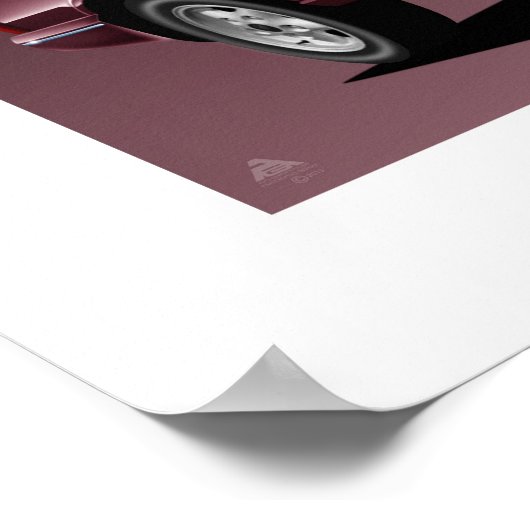 Spreiding Klassieke Poster illustratie (Hoek)