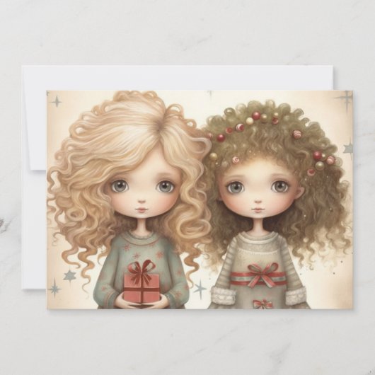 Spreiding Vakantie Cheer Vakantie Kaart (Voorkant)