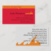 Spreiding van brand visitekaartje (Voorkant / Achterkant)