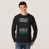 Spreidingsblad Rekenmachine Software Budget Sjablo T-shirt (Voorkant volledig)