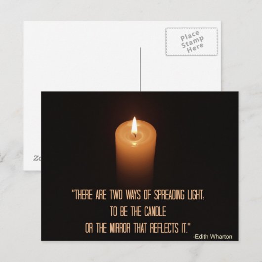 Spreidingslicht Briefkaart (Voorkant / Achterkant)