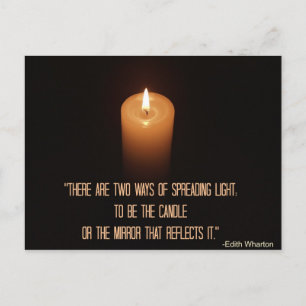 Spreidingslicht Briefkaart