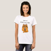 Spreidingspositiviteit | Kawaii Cat en Bubble Tea T-shirt (Voorkant volledig)
