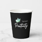 Spreidingspositiviteit Papieren Bekers (Achterkant)