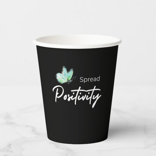 Spreidingspositiviteit Papieren Bekers (Voorkant)