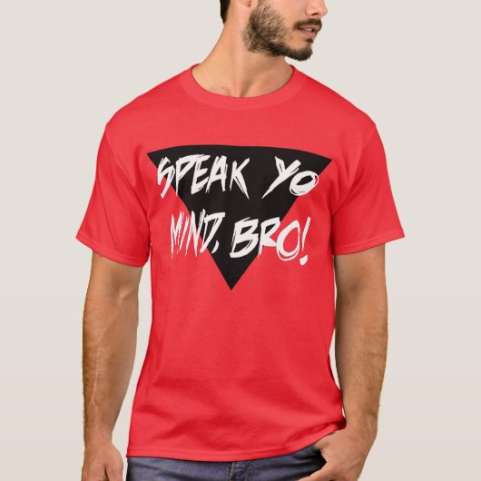 SPREK JE MIJN BRO! T-shirt (Voorkant)