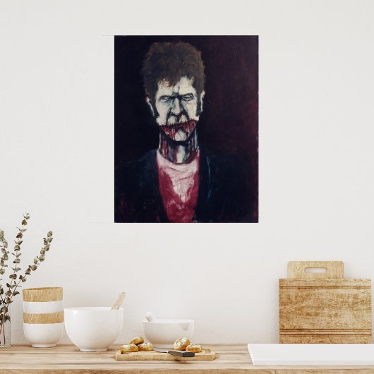 "SPREK NO EVIL" POSTER (Keuken)