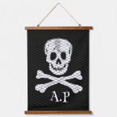 Spreken als een Pirate Day Personaliseren Hangend Wandkleed (Voorkant)