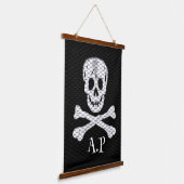 Spreken als een Pirate Day Personaliseren Hangend Wandkleed (Gebogen)