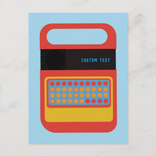 spreken en spelling elektronische speelgoed op ma briefkaart