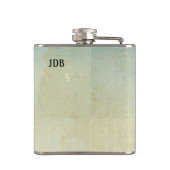 Spreken in cursief heupfles (Achterkant)