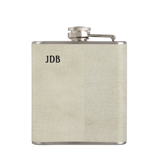 Spreken in cursief heupfles (Achterkant)