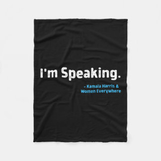 Spreken Kamala Harris 2020 Aka Soror Melanin Hbcu Fleece Deken