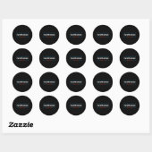 Spreken Kamala Harris Ronde Sticker (Vel)