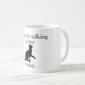 Spreken met de katten mok (Voorkant rechts)