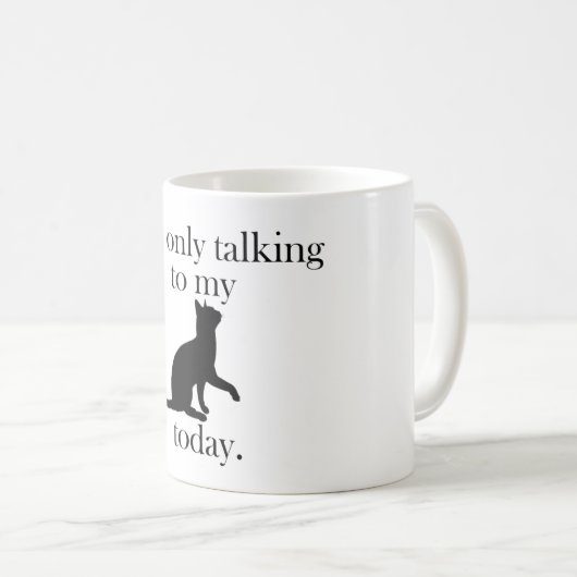 Spreken met de katten mok (Voorkant rechts)