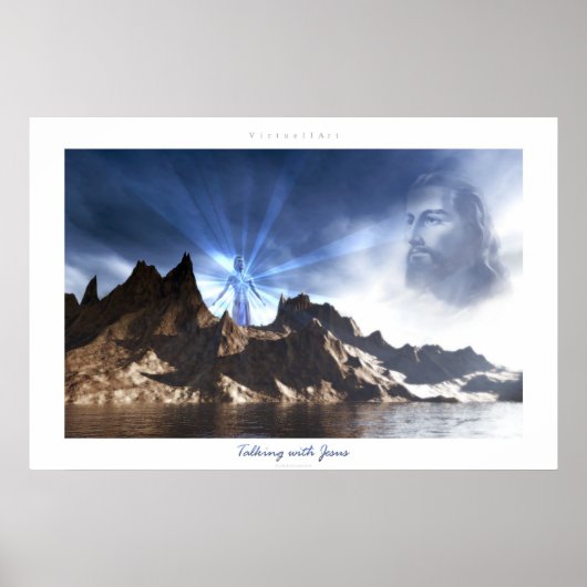 Spreken met Jezus Poster (Voorkant)