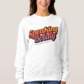 Spreken moedig Sunset Crewneck Sweatshirt (Voorkant)