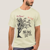 Spreken over de Gnocchi-boom T-shirt (Voorkant)