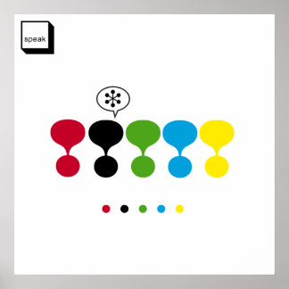 spreken poster