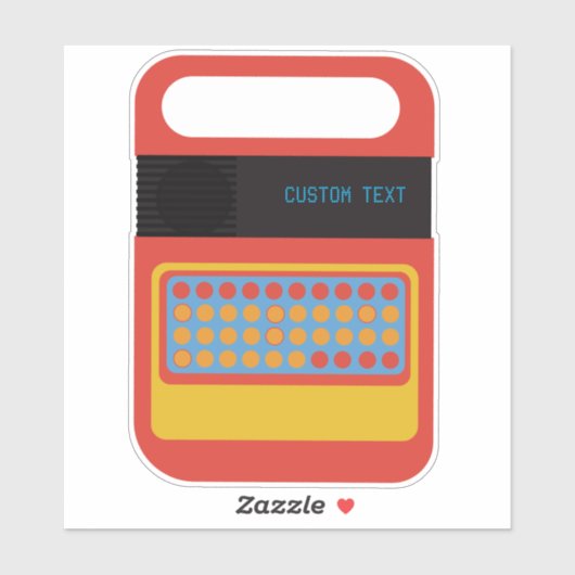  spreken & spelling Electronic Custom speelgoed Sticker (Vel)