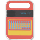 spreken & spelling Electronic Custom speelgoed Sticker (Voorkant)